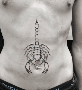 Josh Kitshoff Tattoo Scorpion